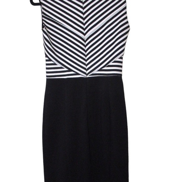 Bobi BLACK Los Angeles Striped Black and White Dress SIze XS - Picture 6 of 6